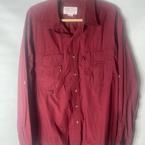 Filson Maroon Shirt